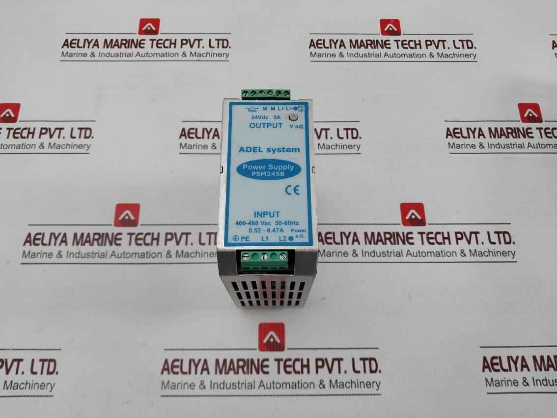 Adel System Psm245b Power Supply 24vdc 5a 0817