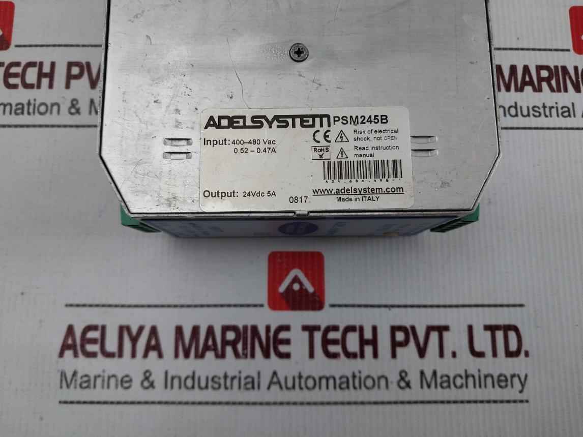 Adel System Psm245b Power Supply 24vdc 5a 0817