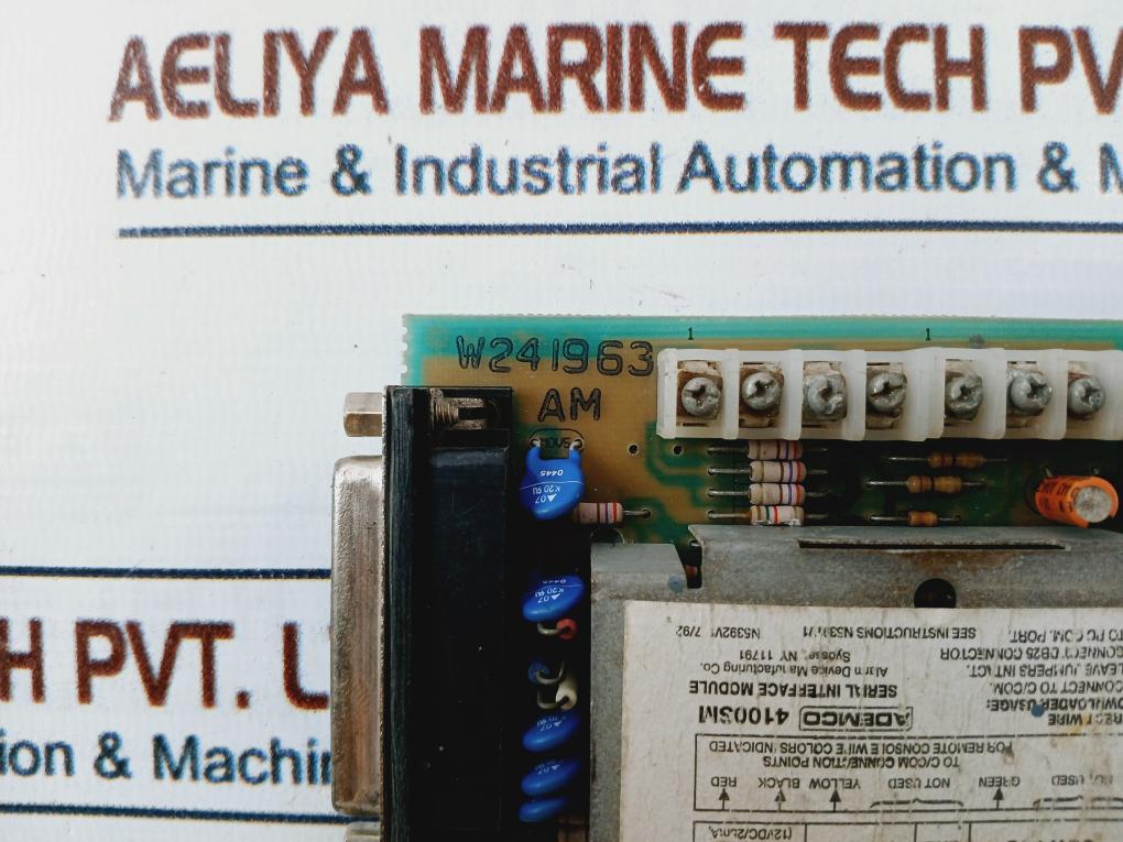 Ademco 4100Sm Serial Interface Module 12Vdc/25Ma