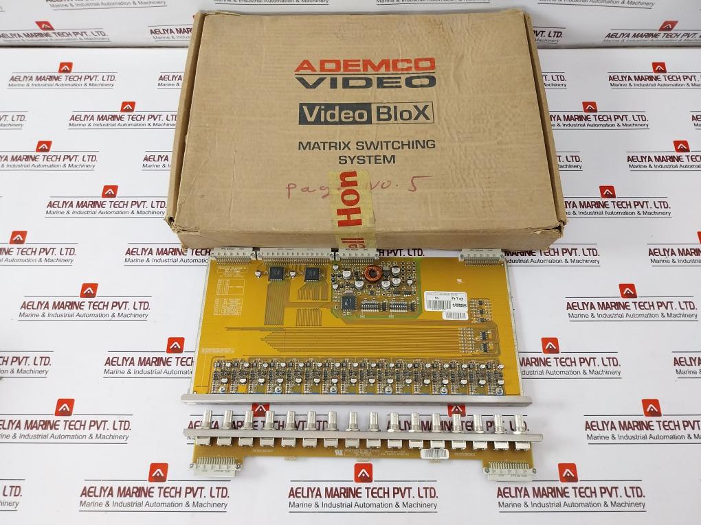 Ademco Video Vblx16M08/16 Video Input Pcb For Honeywell Videoblox Module