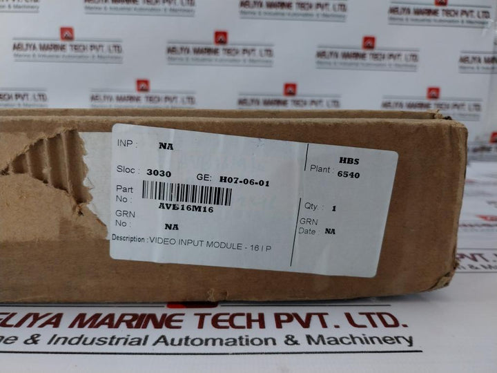 Ademco Video Vblx16M08/16 Video Input Pcb Module - 16|P Avb16M16 Rev 1.1 2/2001