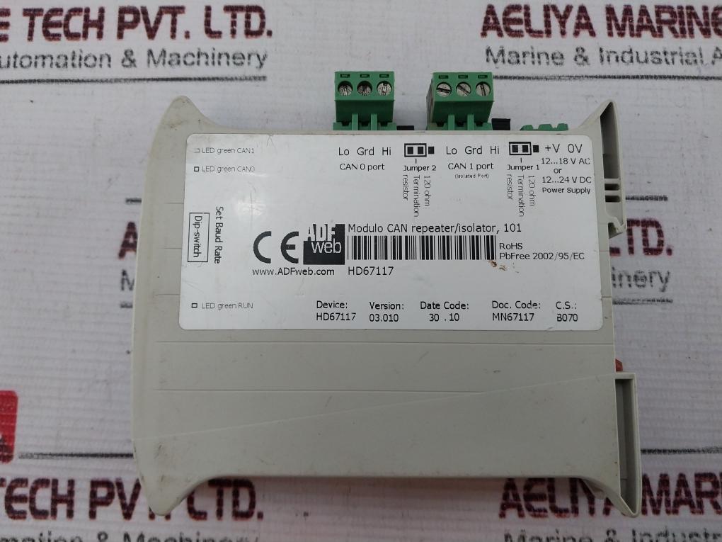 Adf Web HD67117 Repeater/Isolator Ver 03.010