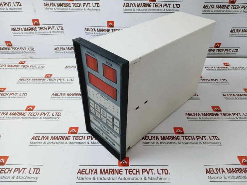 ADI Controls DTSC-3508 Temperature Scanner PT-100 Range 200°C