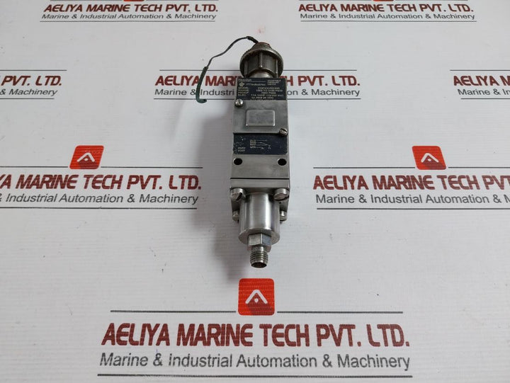 Adjustable Pressure Switch Brand Itt 11A 1/4Hp 125/250 Vac 232P43C6Ehnr
