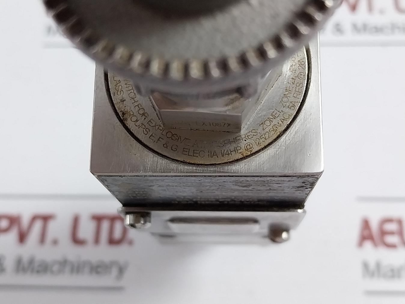 Adjustable Pressure Switch Brand Itt 11A 1/4Hp 125/250 Vac 232P43C6Ehnr