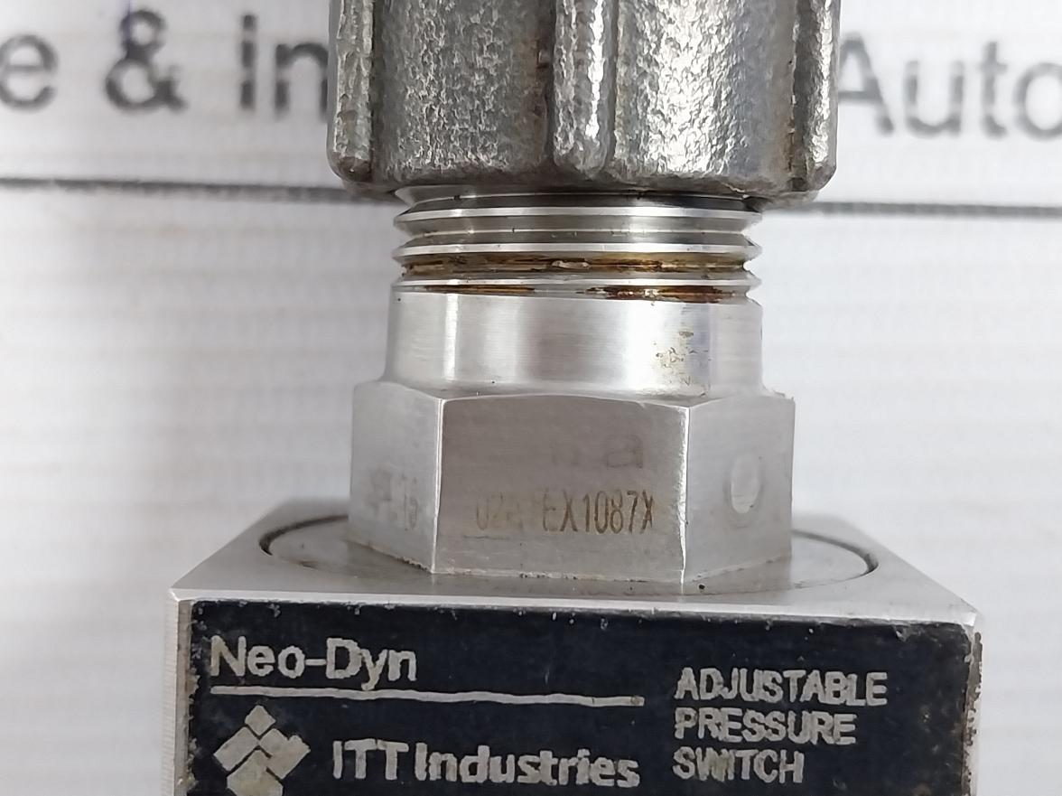 Adjustable Pressure Switch Brand Itt 11A 1/4Hp 125/250 Vac 232P43C6Ehnr