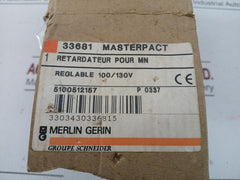 Adjustable Time Delay Relay For Uvr 33681 Merlin Gerin