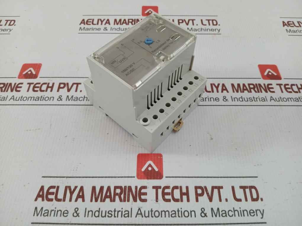 Adjustable Time Delay Relay For Uvr 33681 Merlin Gerin