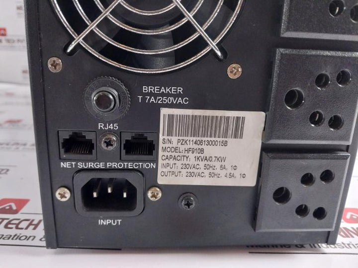 Ador Hf910B On-line Ups 1Kva 230Vac 50Hz Hp1101B