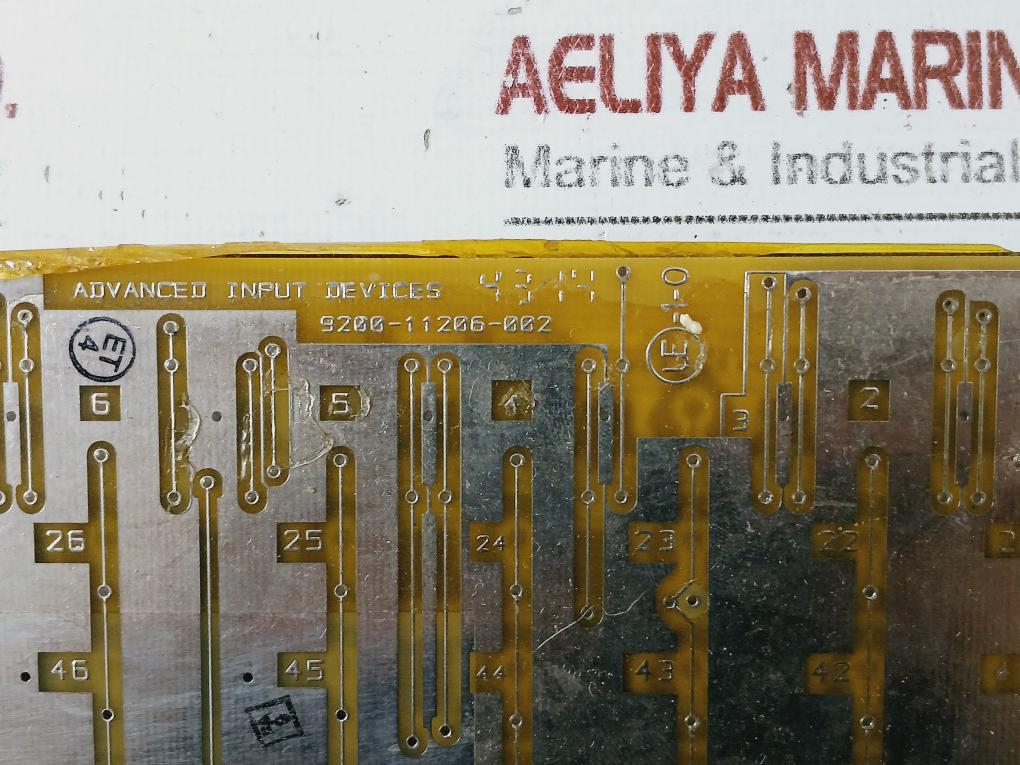 Advanced Input Devices 9200-11206-002 Pcb Control Panel Module