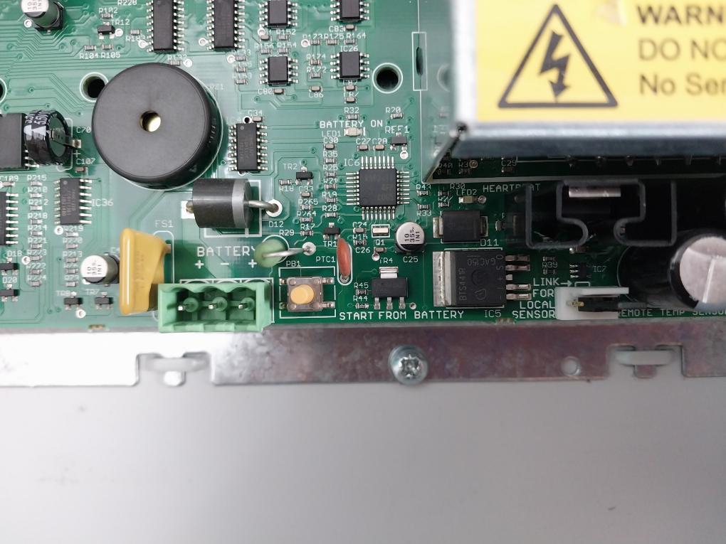 Advanced Mx-5100 A H Single Loop Control Panel P-87654321 Rev 6 2178301