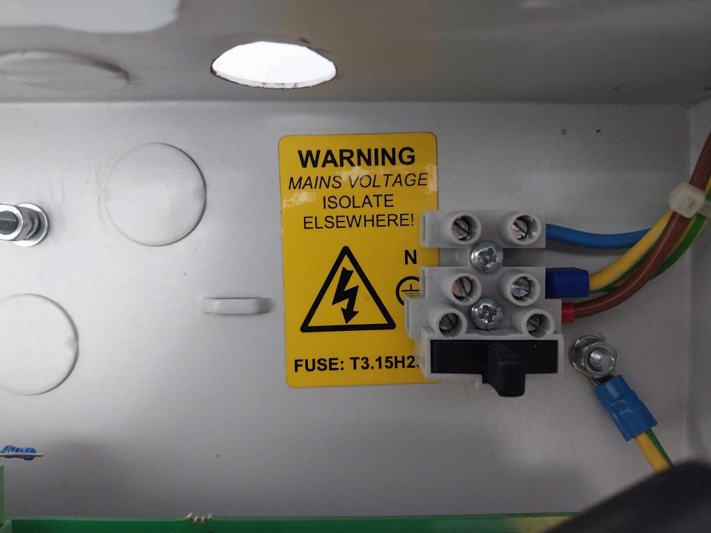 Advanced Mx-5100 A H Single Loop Control Panel P-87654321 Rev 6 2178301