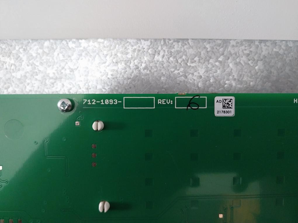 Advanced Mx-5100 A H Single Loop Control Panel P-87654321 Rev 6 2178301