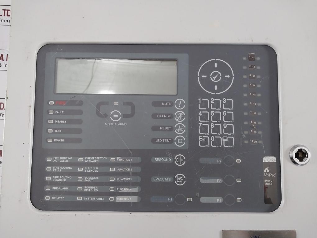 Advanced Mx-5100 A H Single Loop Control Panel P-87654321 Rev 6 2178301