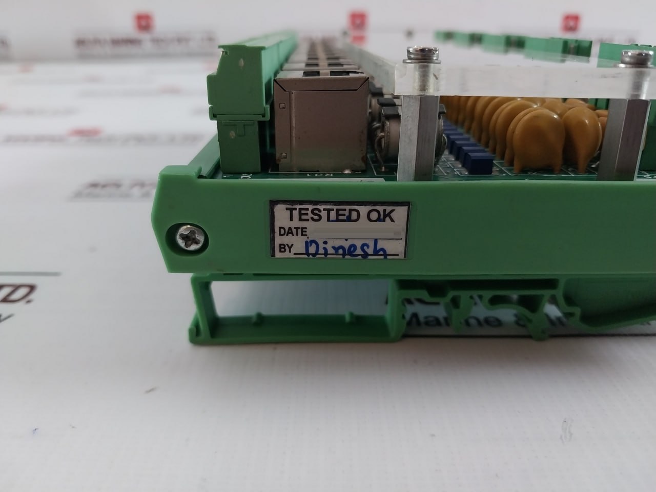 Advanced Systek 1131301 10 Port Surge Protection Module Rev. 0