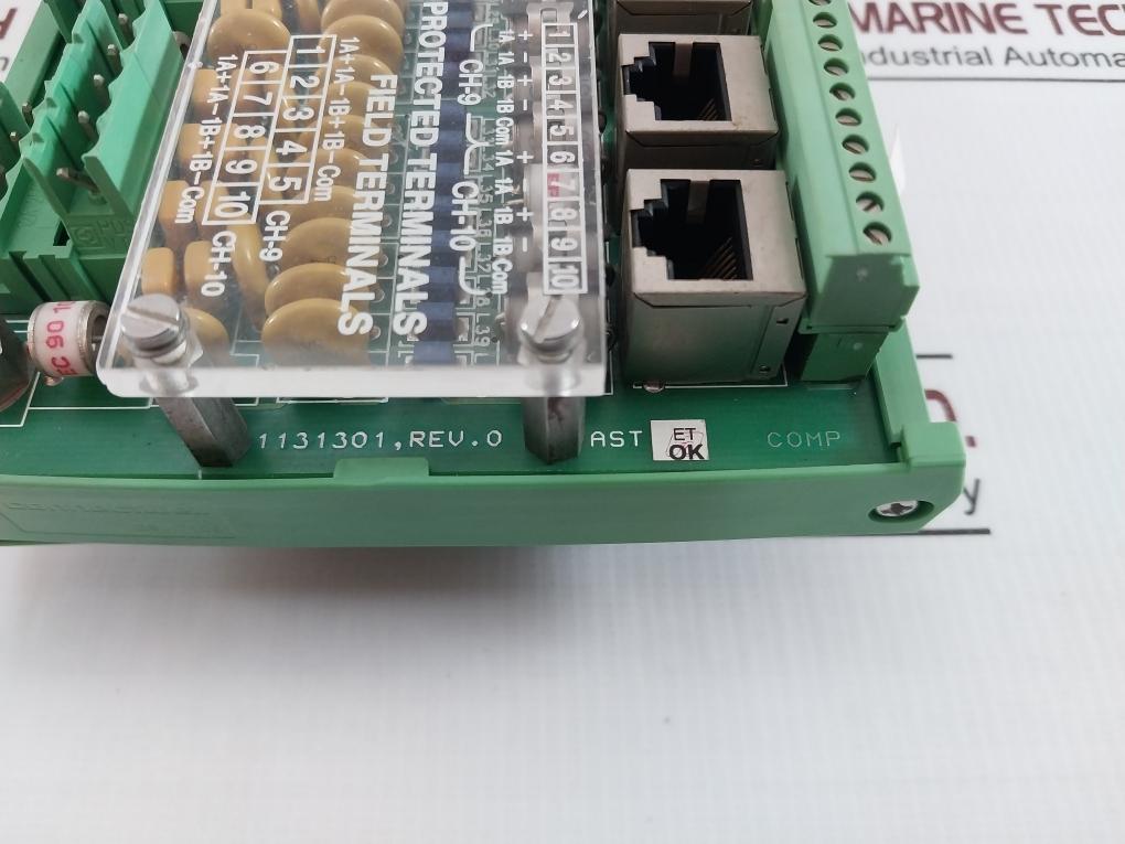 Advanced Systek 1131301 10 Port Surge Protection Module Rev. 0