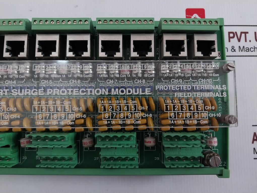 Advanced Systek 1131301 10 Port Surge Protection Module Rev. 0