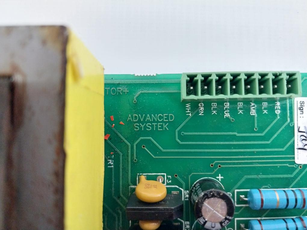 Advanced Systek 1191301 Smart Interlock Ground Detector+ Module Rev 4