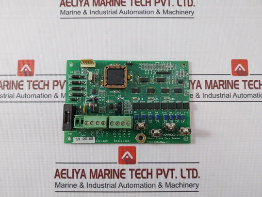 Advanced Systek 1301306 Stand Alone Card Reader Pcb Rev. 1 94V-0