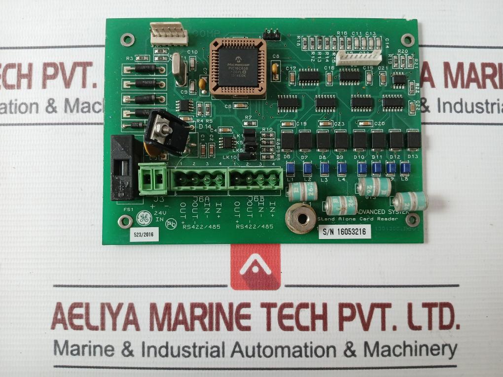 Advanced Systek 1301306 Stand Alone Card Reader Pcb Rev 1 24V