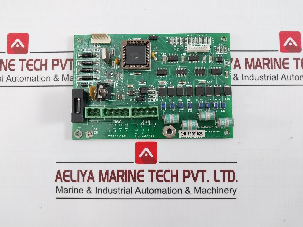 Advanced Systek 1301306 Stand Alone Card Reader Pcb Rev: 1 94V-0 -3-0-1