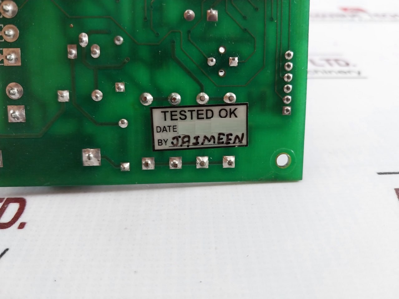 Advanced Systek 1301306 Stand Alone Card Reader Pcb Rev: 1 94V-0 -3-0-1