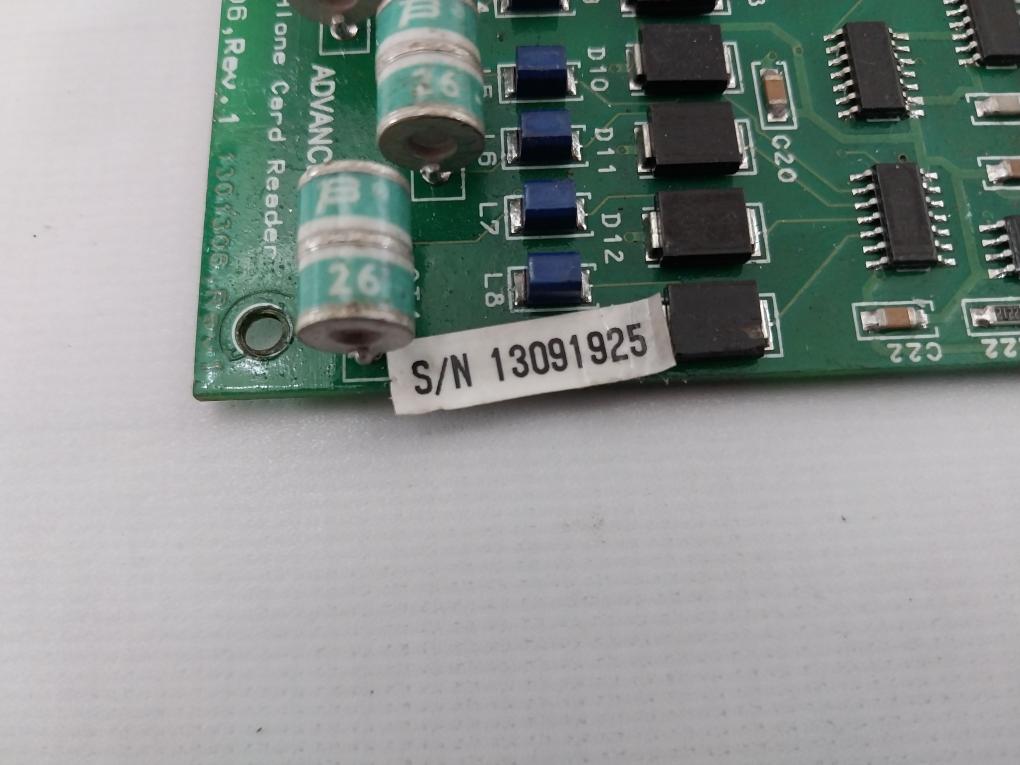 Advanced Systek 1301306 Stand Alone Card Reader Pcb Rev: 1 94V-0 -3-0-1
