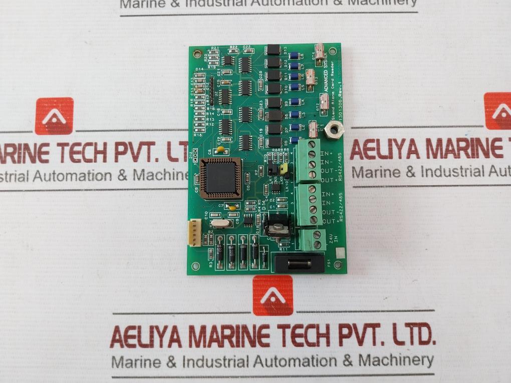 Advanced Systek 1301306 Stand Alone Card Reader Pcb Card 94v