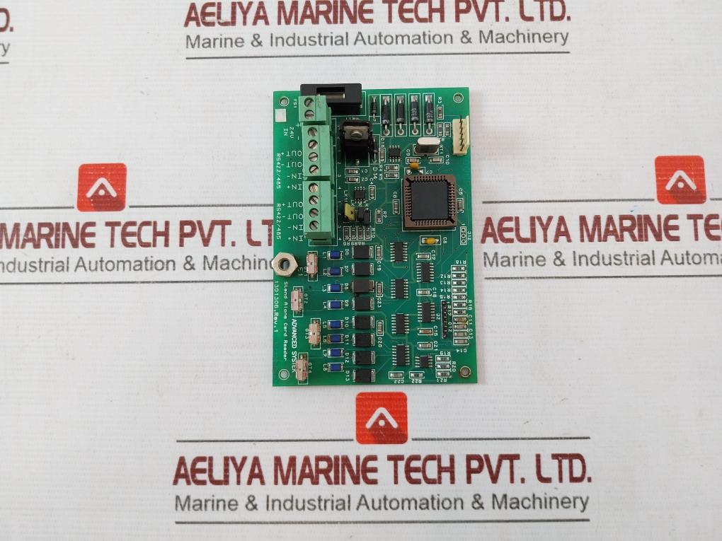 Advanced Systek 1301306 Stand Alone Card Reader Pcb Card 94v