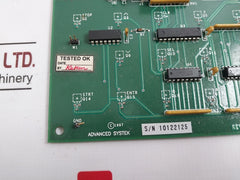Advanced Systek 3-6000-030 Printed Circuit Board For Keyboard Rev. D