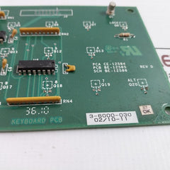 Advanced Systek 3-6000-030 Printed Circuit Board For Keyboard Rev. D