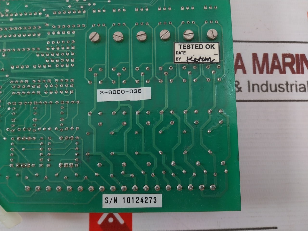 Advanced Systek 3-6000-036 Printed Circuit Board Rev A 4-6000-036