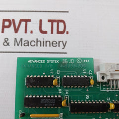Advanced Systek 3-6000-036 Printed Circuit Board Rev A 4-6000-036