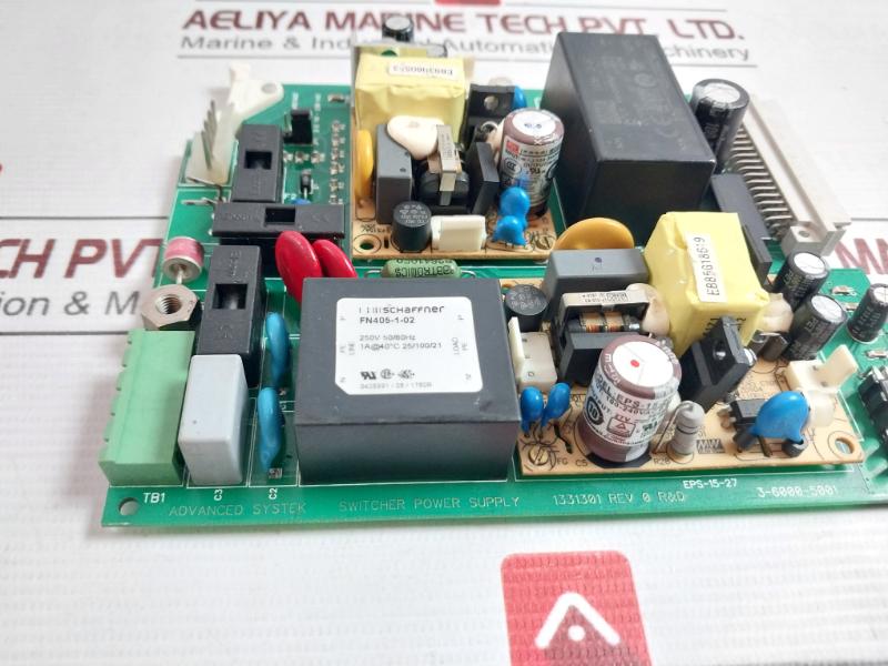Advanced Systek 3-6000-5001 Switcher Power Supply Rev: 0 24Vdc 110-230Vac