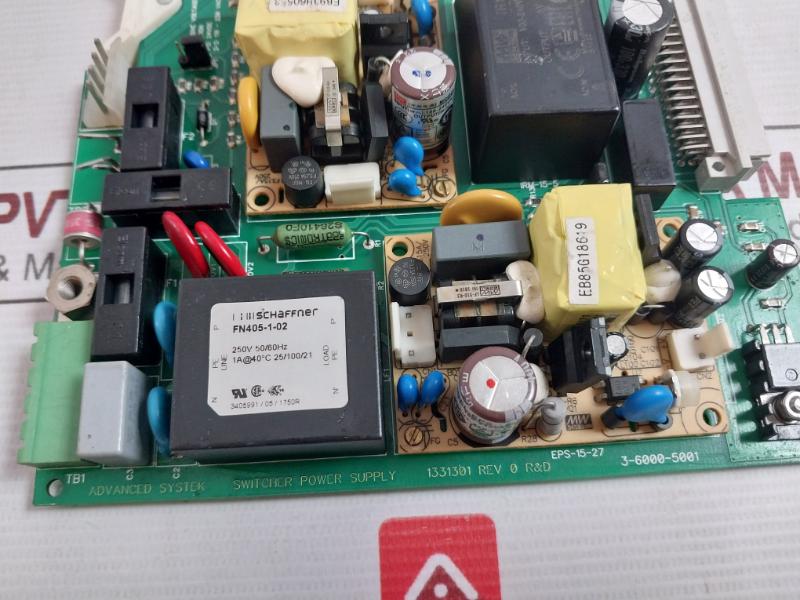 Advanced Systek 3-6000-5001 Switcher Power Supply Rev: 0 24Vdc 110-230Vac