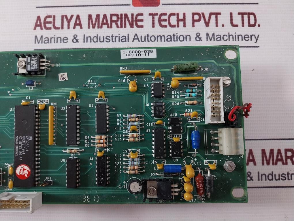 Advanced Systek 4-6000-028 Plc Display Board 94V-0 Rev.E