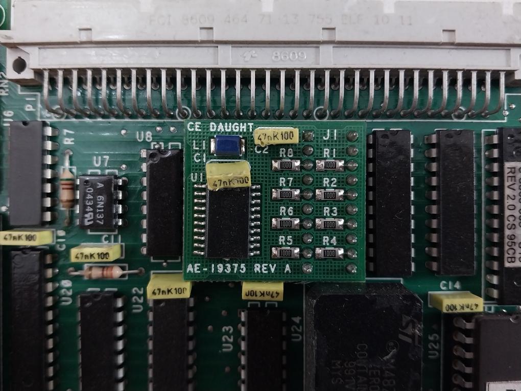 Advanced Systek 4-6000-029 Printed Circuit Board Cpu Be-12582 Rev A