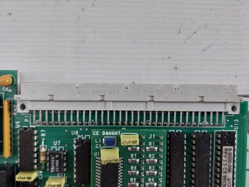 Advanced Systek 4-6000-029 Printed Circuit Board Cpu Be-12582 Rev A