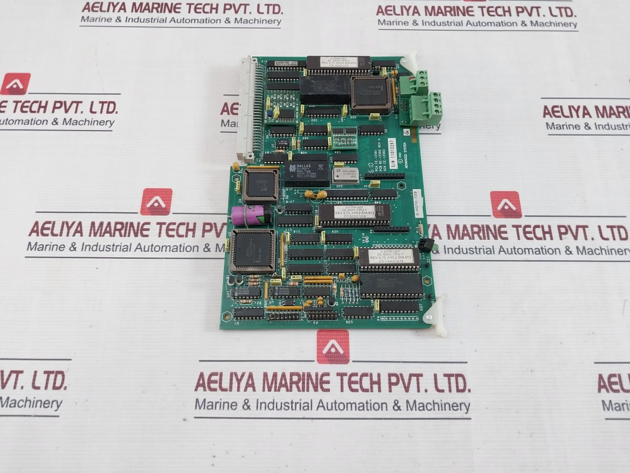 Advanced Systek 4-6000-029 Printed Circuit Board Cpu Be-12582 Rev A