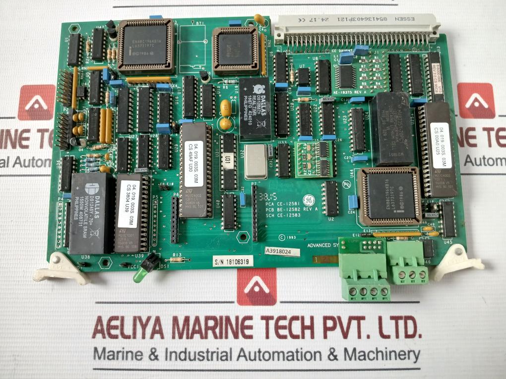 Advanced Systek 4-6000-029 Printed Circuit Board For Cpu 94V-0 Rev A