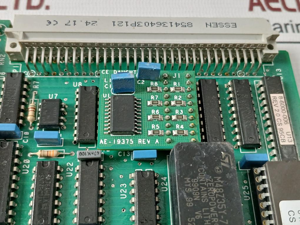 Advanced Systek 4-6000-029 Printed Circuit Board For Cpu 94V-0 Rev A