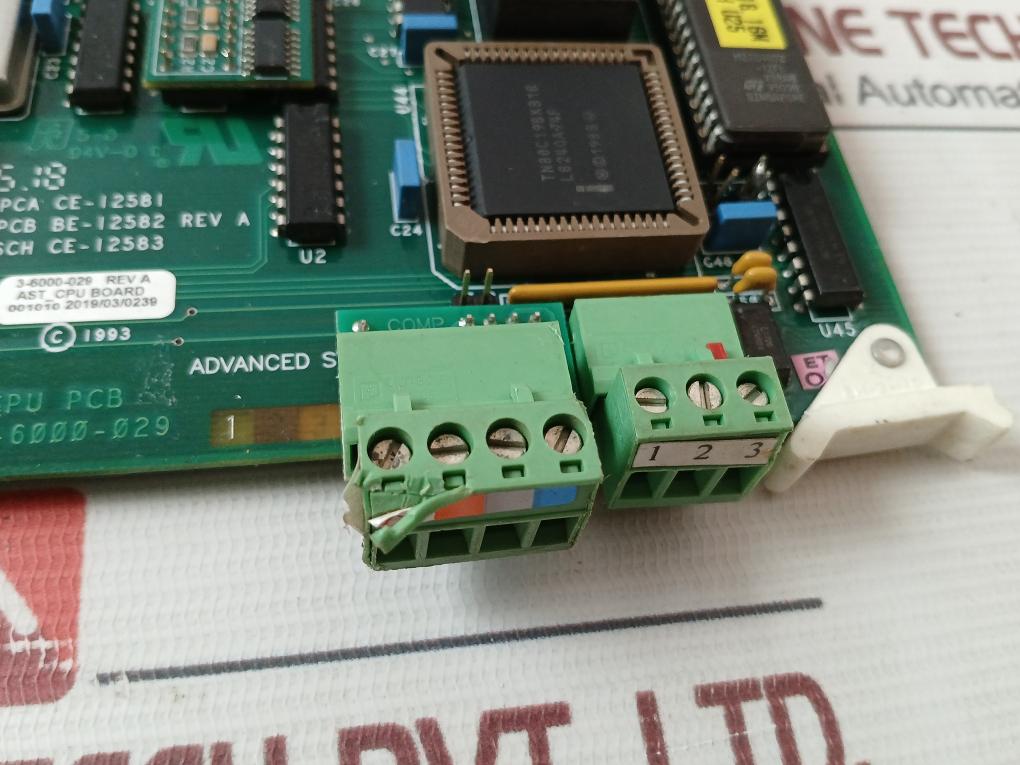 Advanced Systek 4-6000-029 Printed Circuit Board For Cpu 94V-0 Rev.A