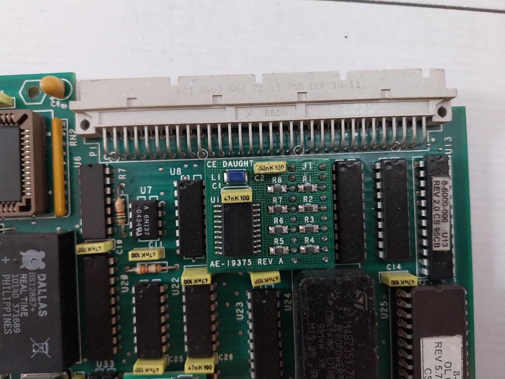 Advanced Systek 4-6000-029 Printed Circuit Board For Cpu Ae-19375 Rev A 1031304