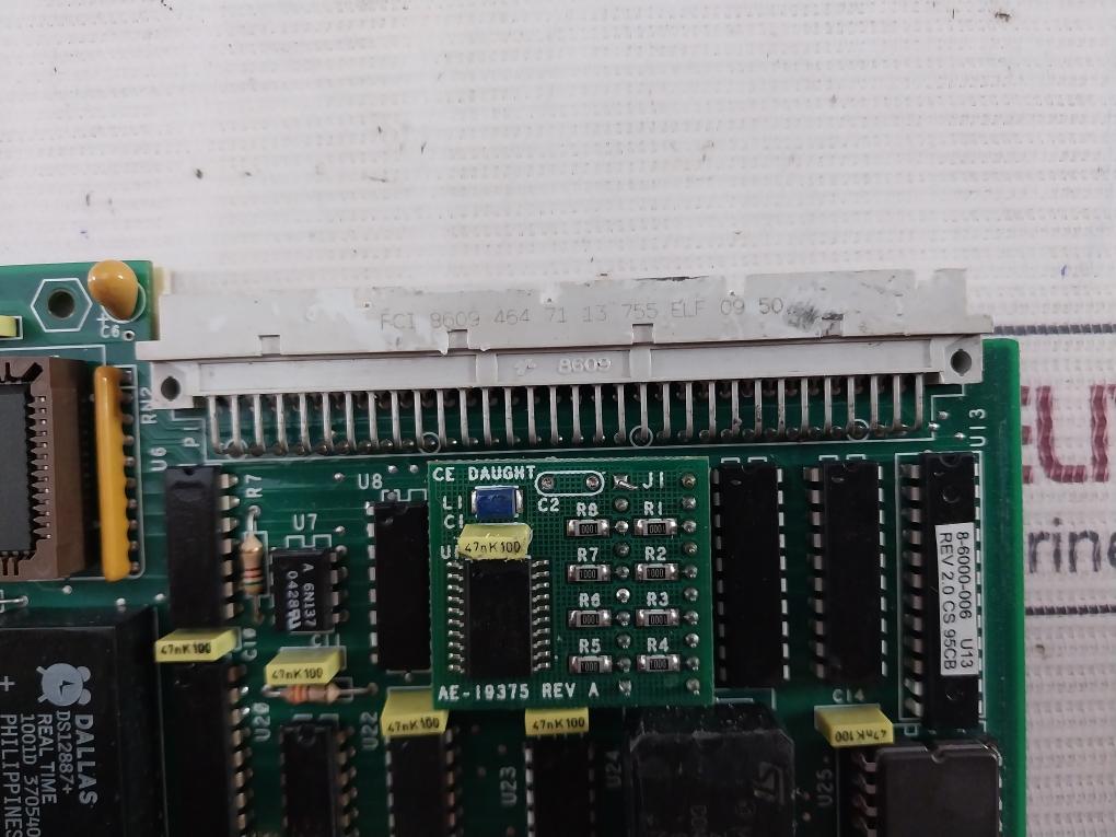 Advanced Systek 4-6000-029 Printed Circuit Board For Cpu Be-12582 Rev A