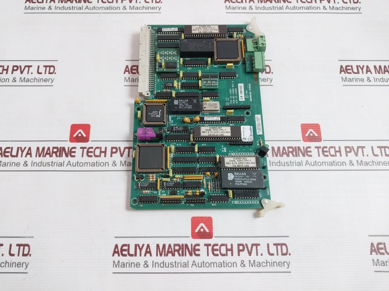 Advanced Systek 4-6000-029 Printed Circuit Board For CPU PCB BE-12582 REV: A