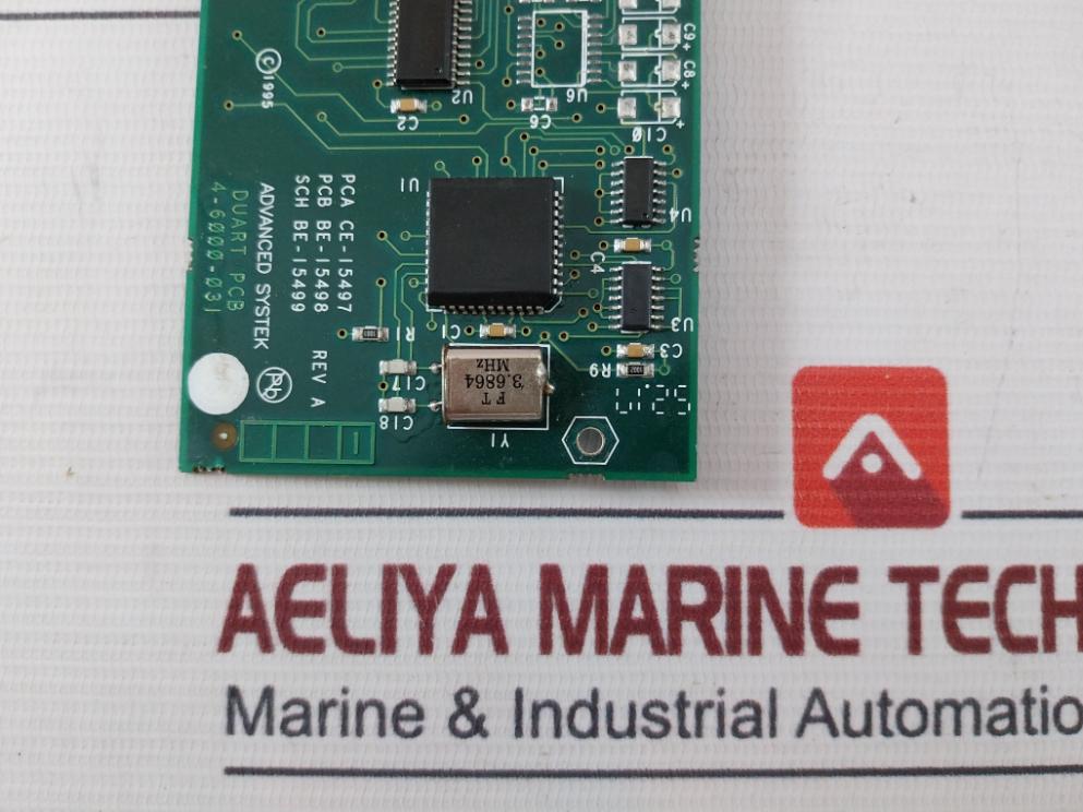Advanced Systek 4-6000-031 Duart Pcb Rev.A 94V-0