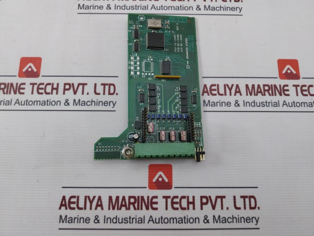 Advanced Systek 4-6000-031 Printed Circuit Board Duart Rev.A 94V-0