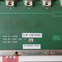 Advanced Systek 4-6000-032 Backplane Module Pcb Rev.A 94V-0