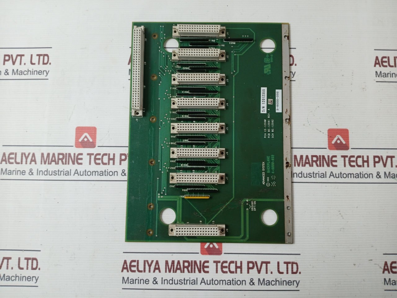 Advanced Systek 4-6000-032 Backplane Module Pcb Rev.A 94V-0