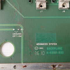 Advanced Systek 4-6000-032 Backplane Module Pcb Rev.A 94V-0